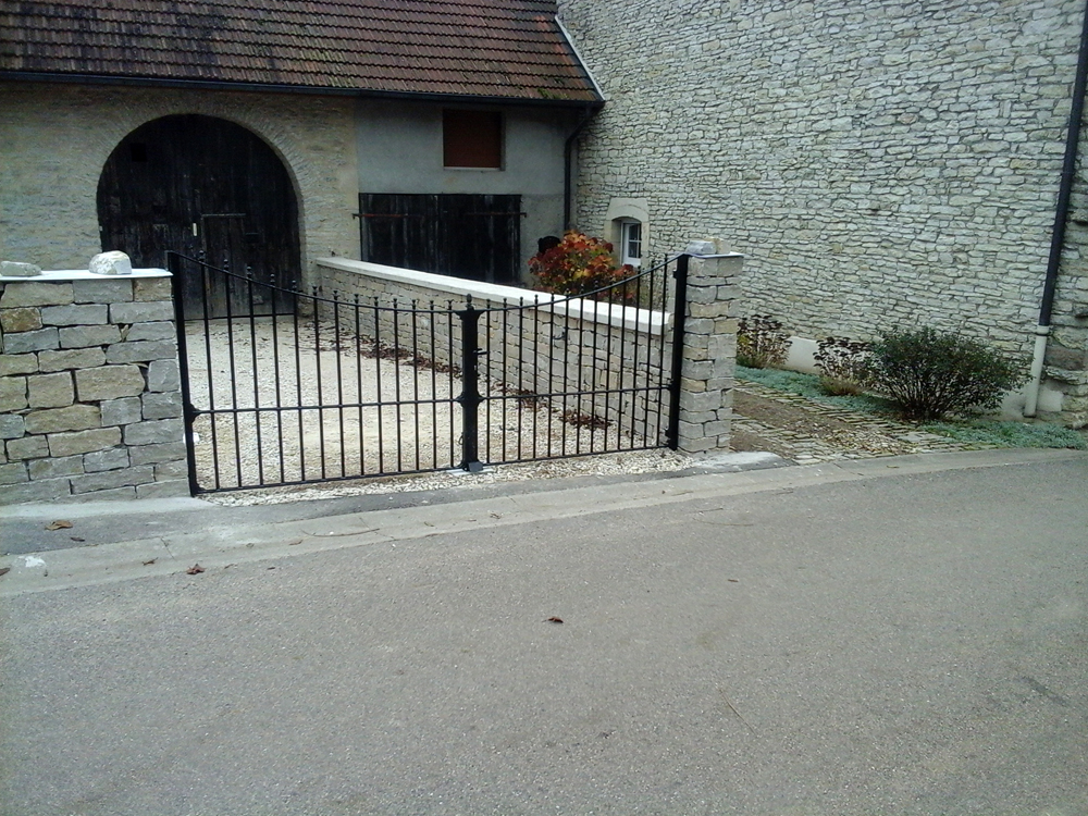 Barrière de portail